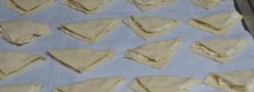 слойки с творогом. Шаг 6