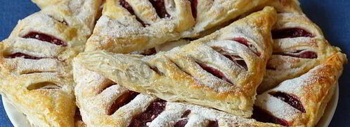 слойки с вишней. Шаг 9