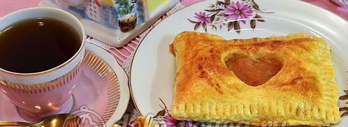 слойки с яблочным пюре. Шаг 11