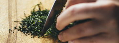 слойки с яйцом и зеленью. Шаг 3