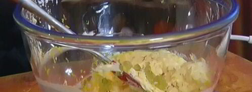 лимонные сырники с соусом из маскарпоне. Шаг 7