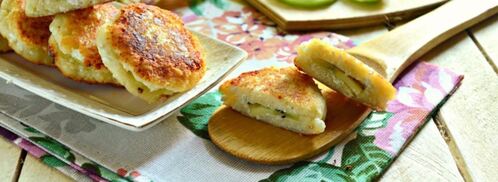 оригинальные сырники с киви. Шаг 5