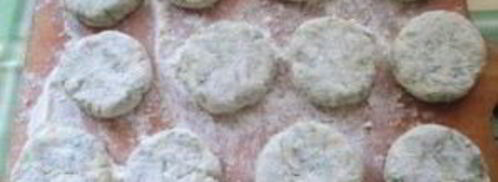 соленые сырники с зеленью. Шаг 5