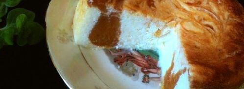 сырник с хурмой. Шаг 9