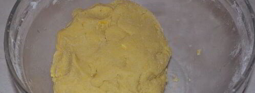 сырник с персиками. Шаг 3