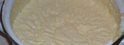 сырник с персиками. Шаг 5