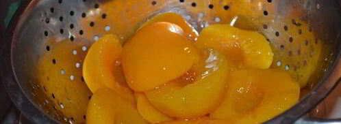 сырник с персиками. Шаг 7