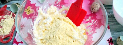 сырники с арахисовой пастой. Шаг 5