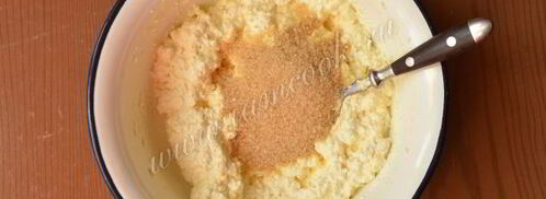 сырники с бананом и творогом. Шаг 5