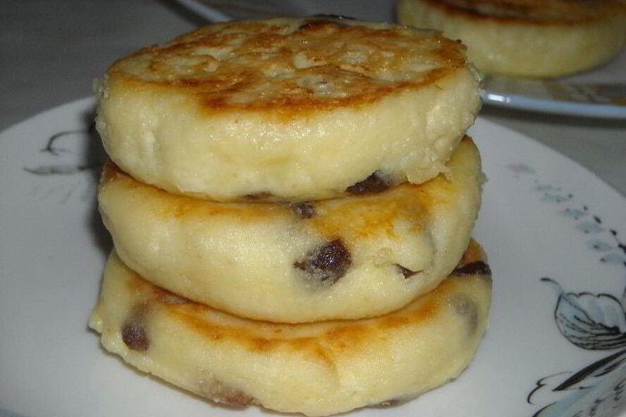 Рецепт сырников с изюмом