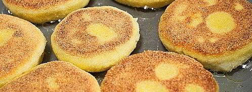 сырники с кукурузной мукой и вареньем. Шаг 6