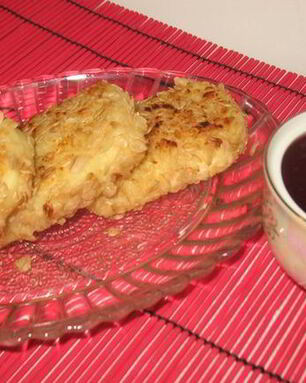 Сырники с шоколадом в овсяной панировке