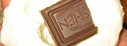 сырники с шоколадом в овсяной панировке. Шаг 6