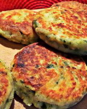 Сырники со шпинатом