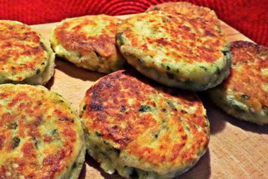 Рецепт сырников со шпинатом