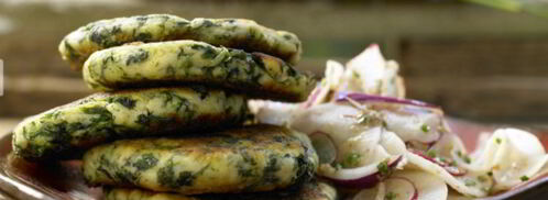 сырники со шпинатом. Шаг 5