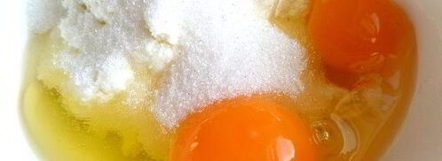 сырники в духовке с шоколадом. Шаг 4