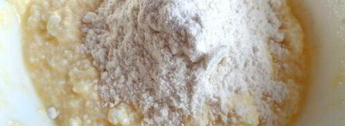 сырники в духовке с шоколадом. Шаг 6