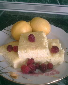 Творожник лимонный без муки