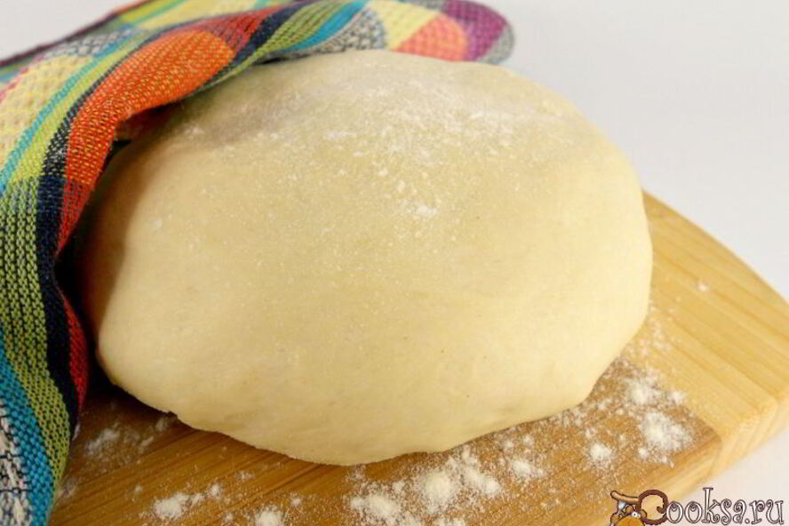 Рецепт быстрого дрожжевого теста для пиццы и лепешек