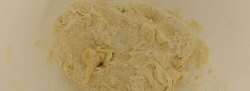 быстрое дрожжевое тесто для пиццы и лепешек. Шаг 4