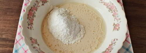 быстрое тесто для пирожков без дрожжей. Шаг 6