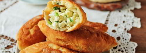 быстрое тесто для пирожков без дрожжей. Шаг 12