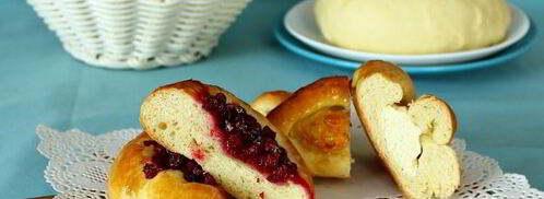 быстрое тесто для пирожков в духовке. Шаг 14