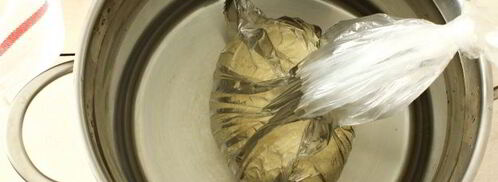 быстрое тесто для пирожков в духовке. Шаг 11