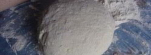 быстрое творожное тесто. Шаг 4