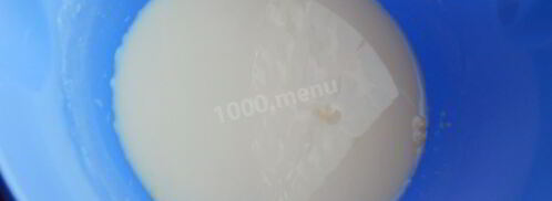 дрожжевое тесто на сухом молоке. Шаг 3