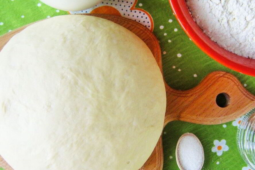 Рецепт нежного дрожжевого теста на кефире