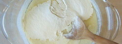 нежное дрожжевое тесто на кефире. Шаг 3