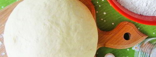 нежное дрожжевое тесто на кефире. Шаг 5