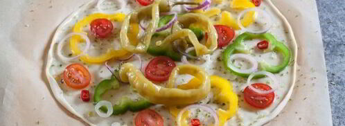 постное тесто для пиццы без дрожжей. Шаг 15