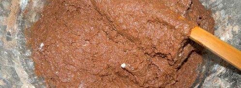 шоколадное тесто на дрожжах для выпечки. Шаг 6