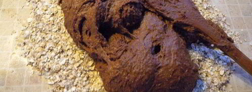 шоколадное тесто на дрожжах для выпечки. Шаг 7