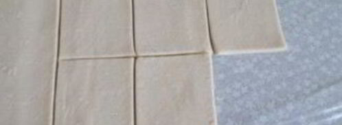 слоеное тесто с яблоками. Шаг 3