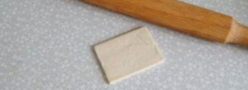 слоеное тесто с яблоками. Шаг 4