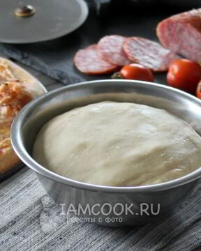 Тесто для пиццы на пиве