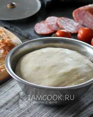 Тесто для пиццы на пиве