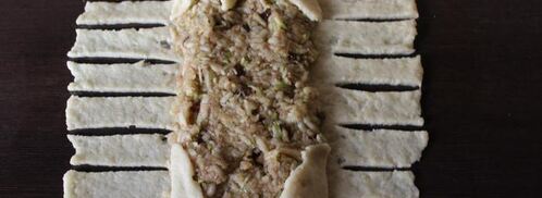 тесто для сладкой выпечки на вине. Шаг 10