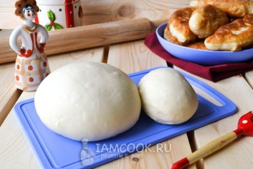 Рецепт теста на кефире для пирожков на сковороде