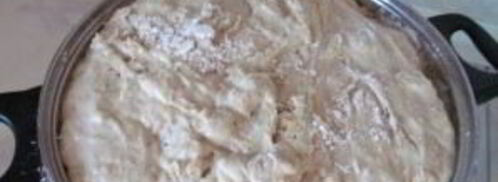 тесто на опаре для пирожков. Шаг 8