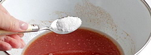 тесто на томатном соке. Шаг 5