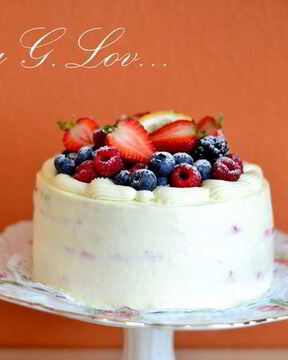 Медовый торт с малиновым мармеладом