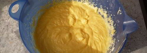 пасхальный кремообразный шоколадный торт с яичным ликером. Шаг 7