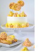 Шоколадный торт с кремом из экзотических фруктов