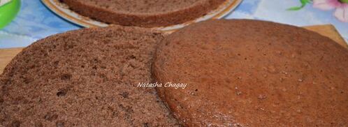 шоколадный торт с орехами. Шаг 6