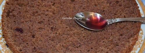 шоколадный торт с орехами. Шаг 8